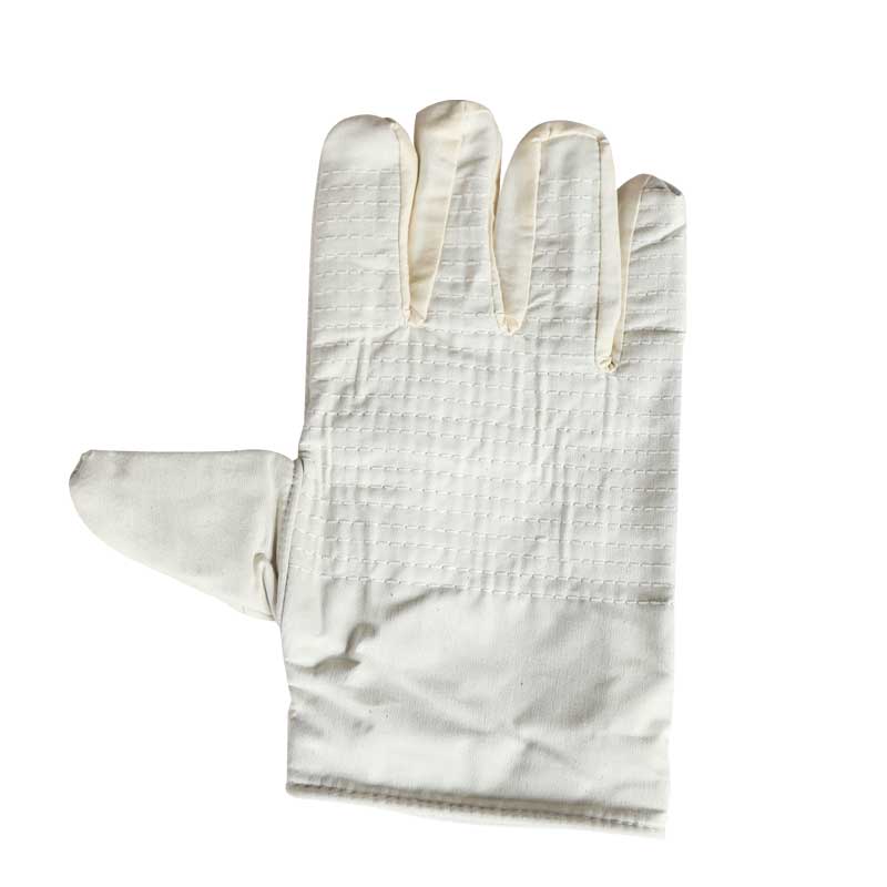 漢盾勞保用品 G09 加厚24線(xiàn)雙層帆布手套