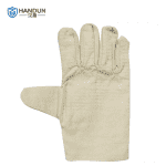 漢盾勞保用品 G09 加厚24線(xiàn)雙層帆布手套